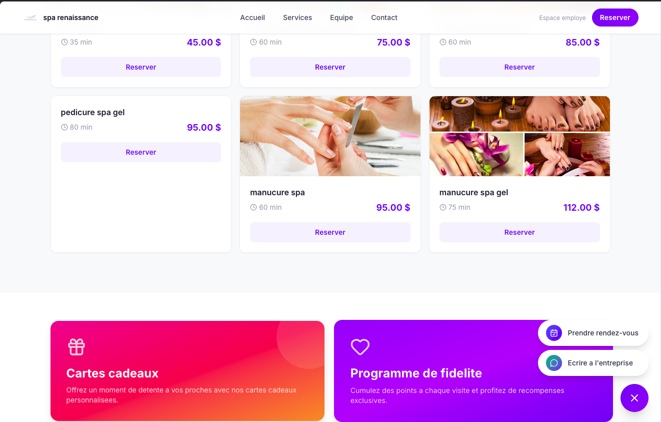Services et fidelite Planevia