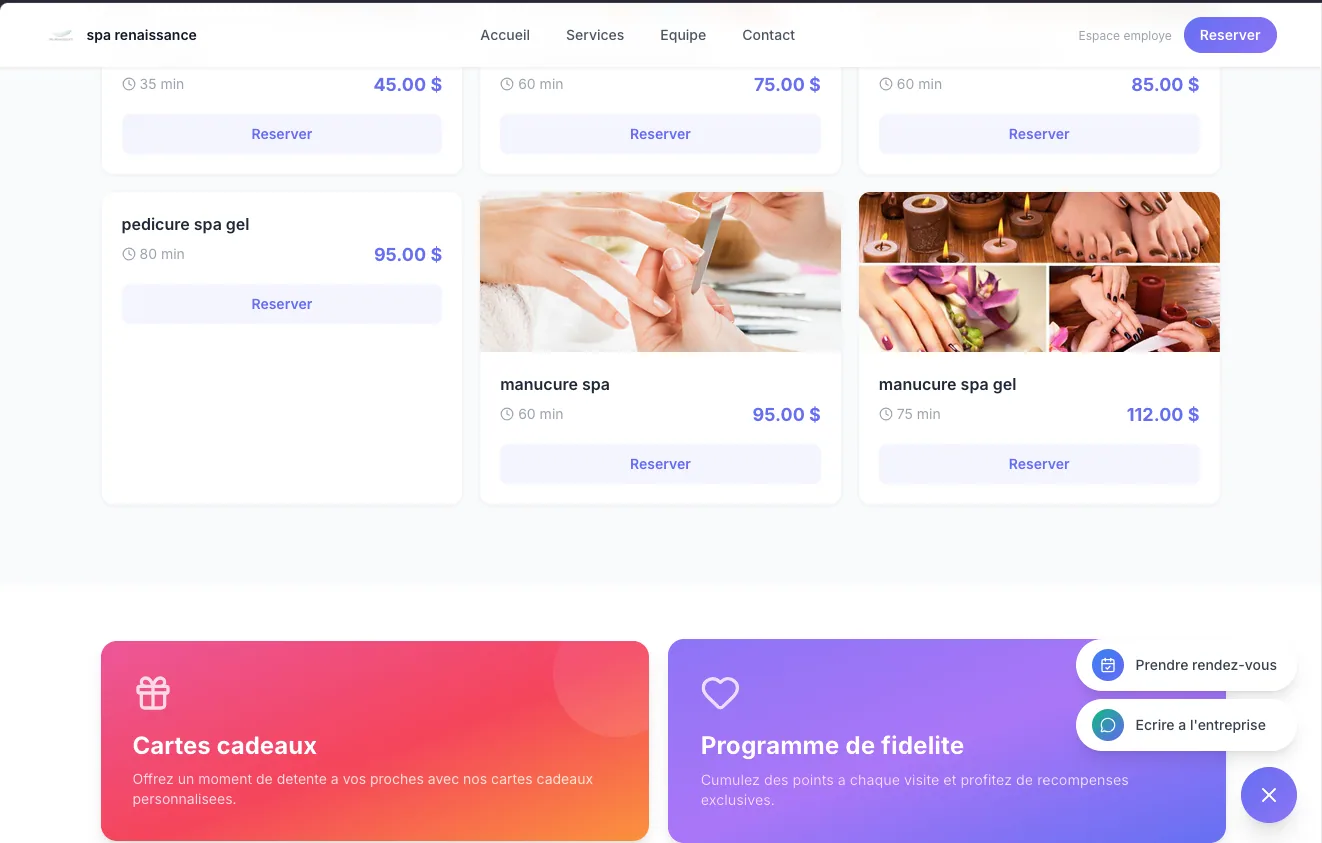 Services et fidelite Planevia